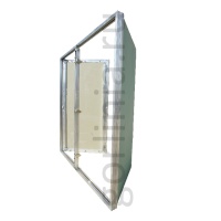 Люк под покраску Гиппократ 1200п*1200 двухдверный стеновой ревизионный