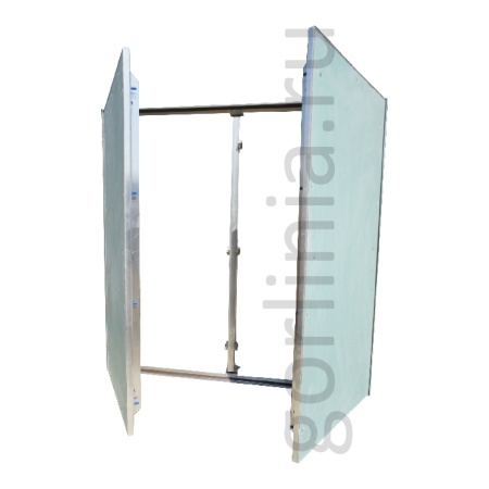 Люк под покраску Гиппократ 800п*1000 двухдверный стеновой стеновой