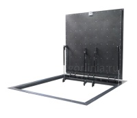 Напольный люк Стелс-У 1000*1200п уголок утепленный схемы