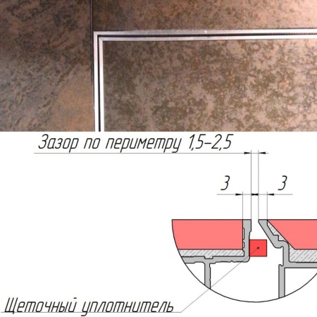 Техно под плитку 700*2000п